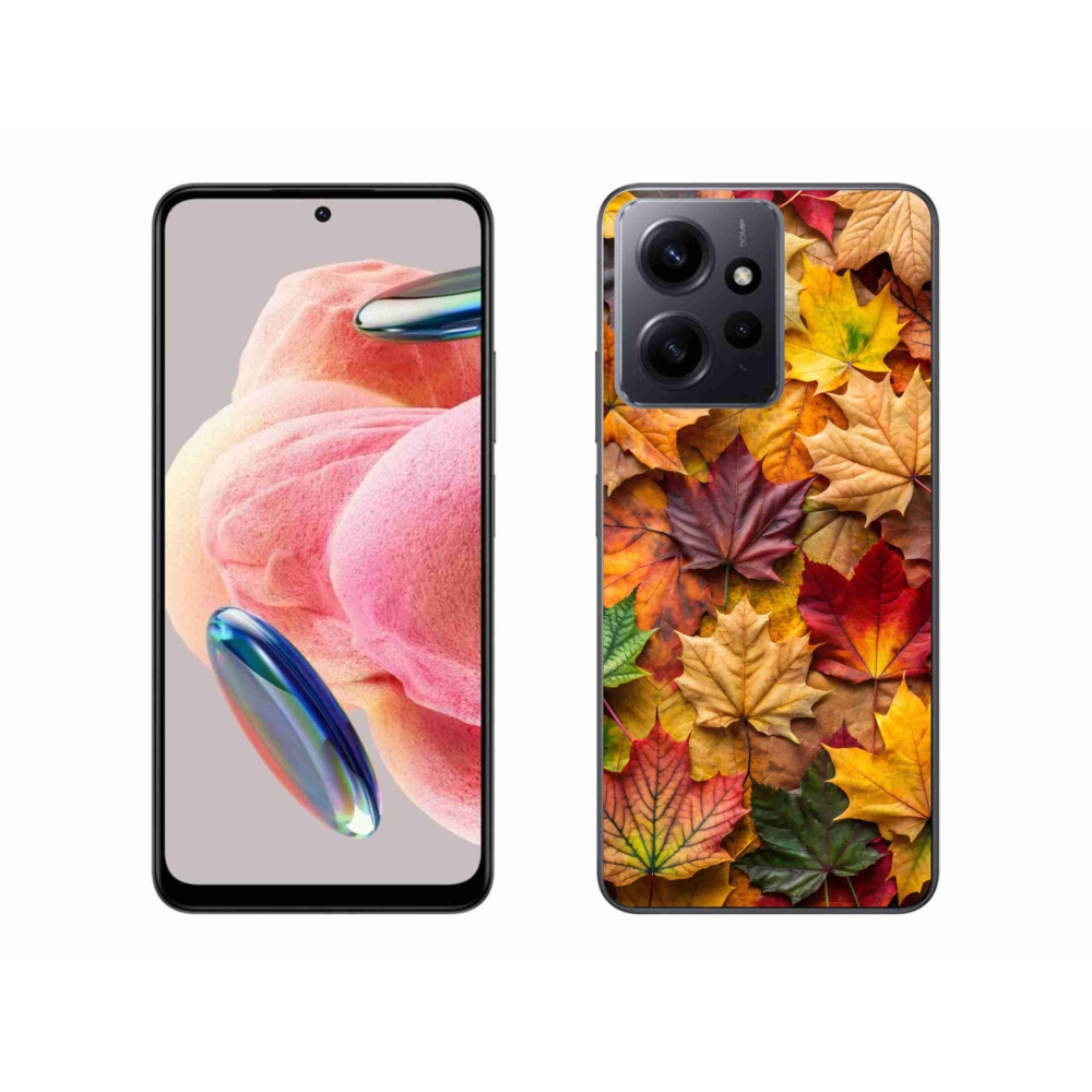 Gelový kryt mmCase na Xiaomi Redmi Note 12 4G - javorové listy 2