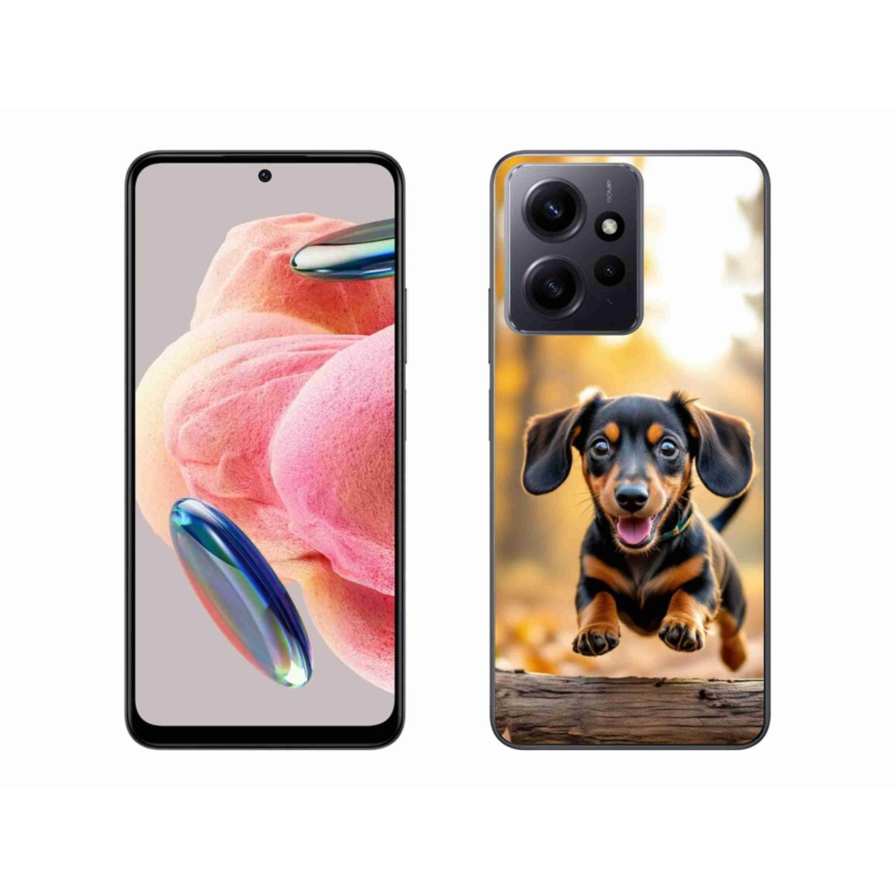 Gelový kryt mmCase na Xiaomi Redmi Note 12 4G - jezevčík 2