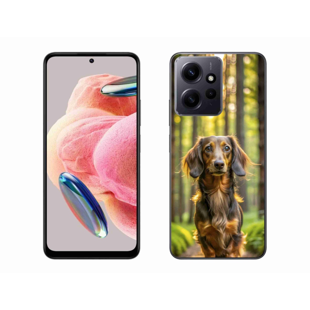Gelový kryt mmCase na Xiaomi Redmi Note 12 4G - jezevčík 4