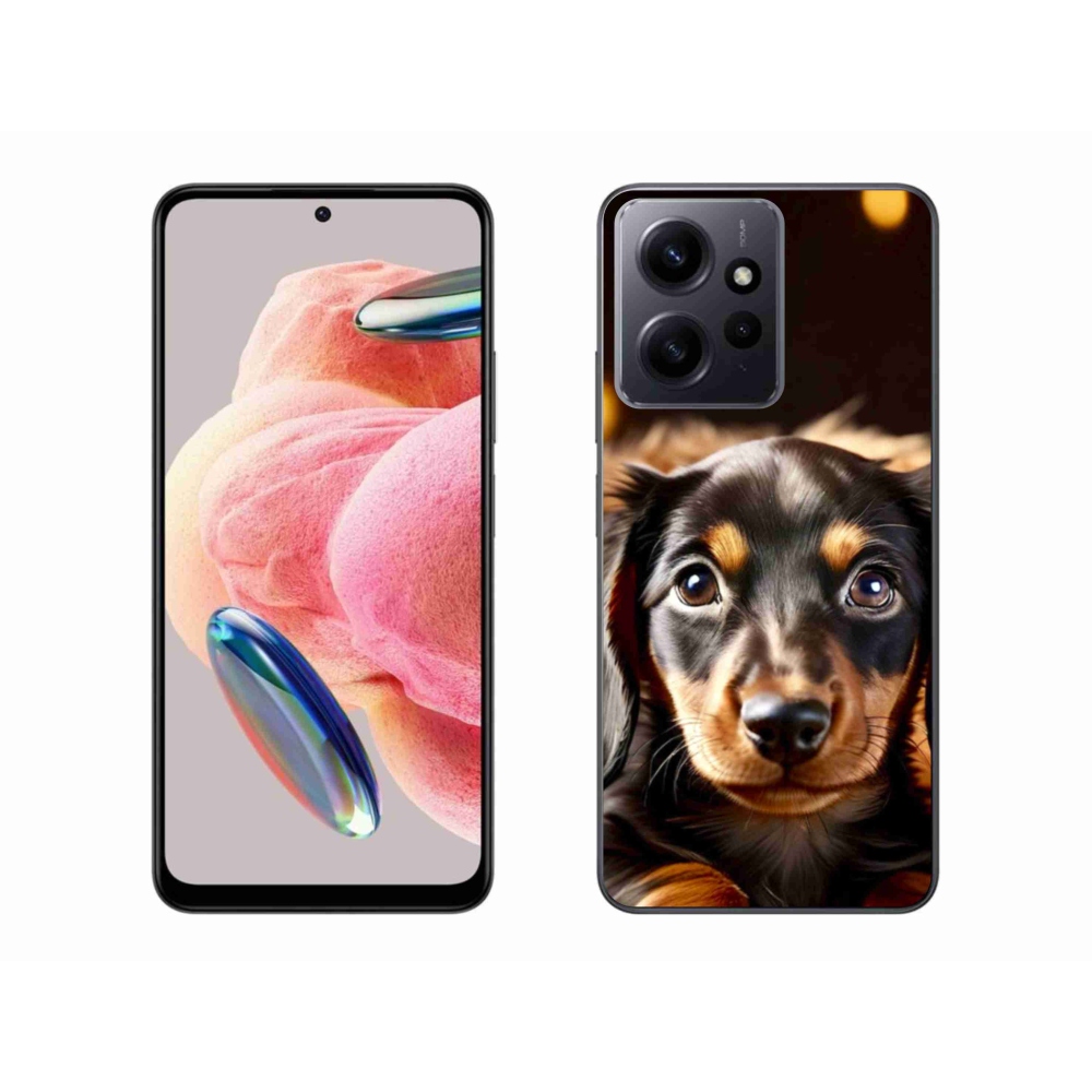 Gelový kryt mmCase na Xiaomi Redmi Note 12 4G - jezevčík