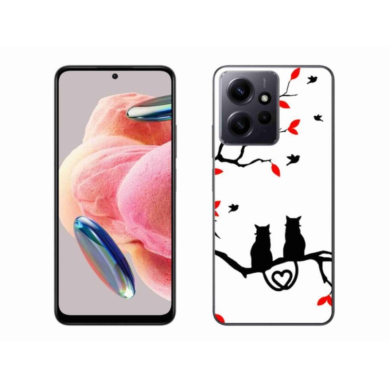 Gelový kryt mmCase na Xiaomi Redmi Note 12 4G - kočičí láska