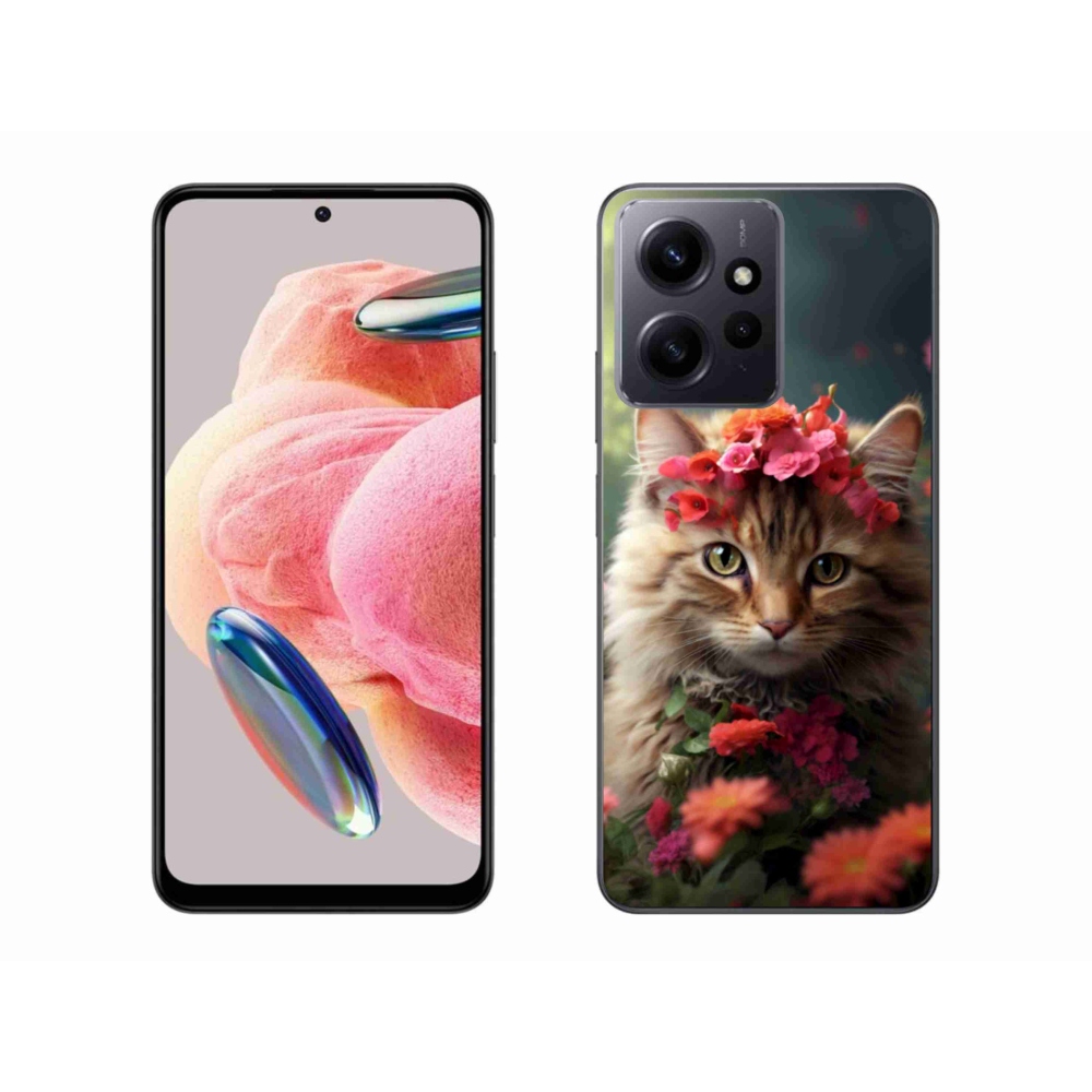Gelový kryt mmCase na Xiaomi Redmi Note 12 4G - kočíčí princezna