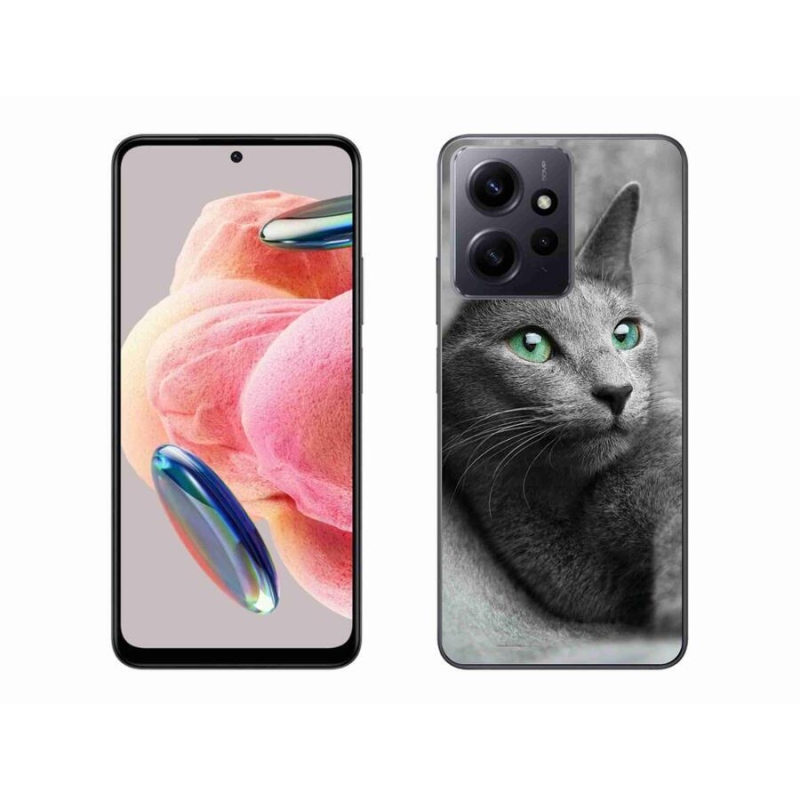 Gelový kryt mmCase na Xiaomi Redmi Note 12 4G - kočka 2