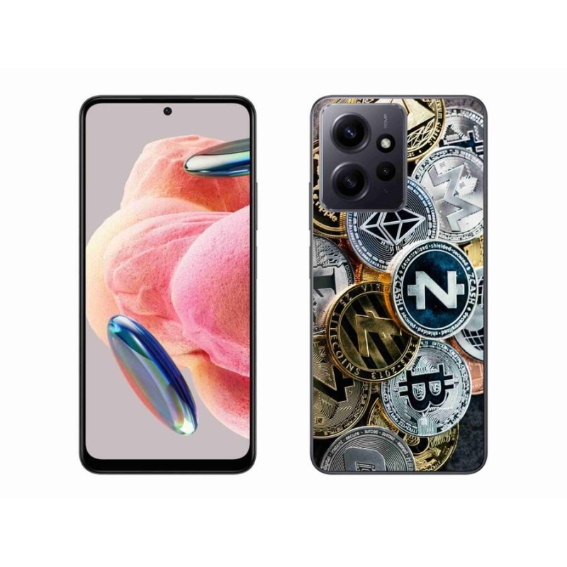 Gelový kryt mmCase na Xiaomi Redmi Note 12 4G - kryptoměny