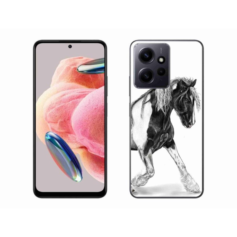 Gelový kryt mmCase na Xiaomi Redmi Note 12 4G - kůň