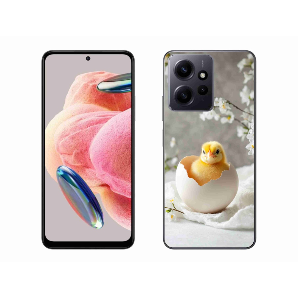 Gelový kryt mmCase na Xiaomi Redmi Note 12 4G - kuřátko