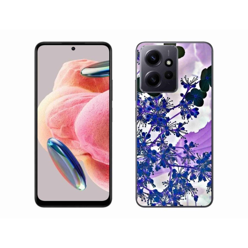 Gelový kryt mmCase na Xiaomi Redmi Note 12 4G - květ hortenzie