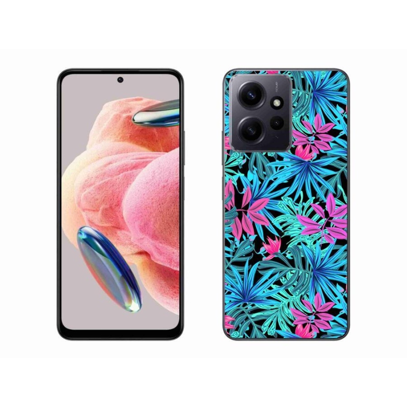 Gelový kryt mmCase na Xiaomi Redmi Note 12 4G - květiny 3