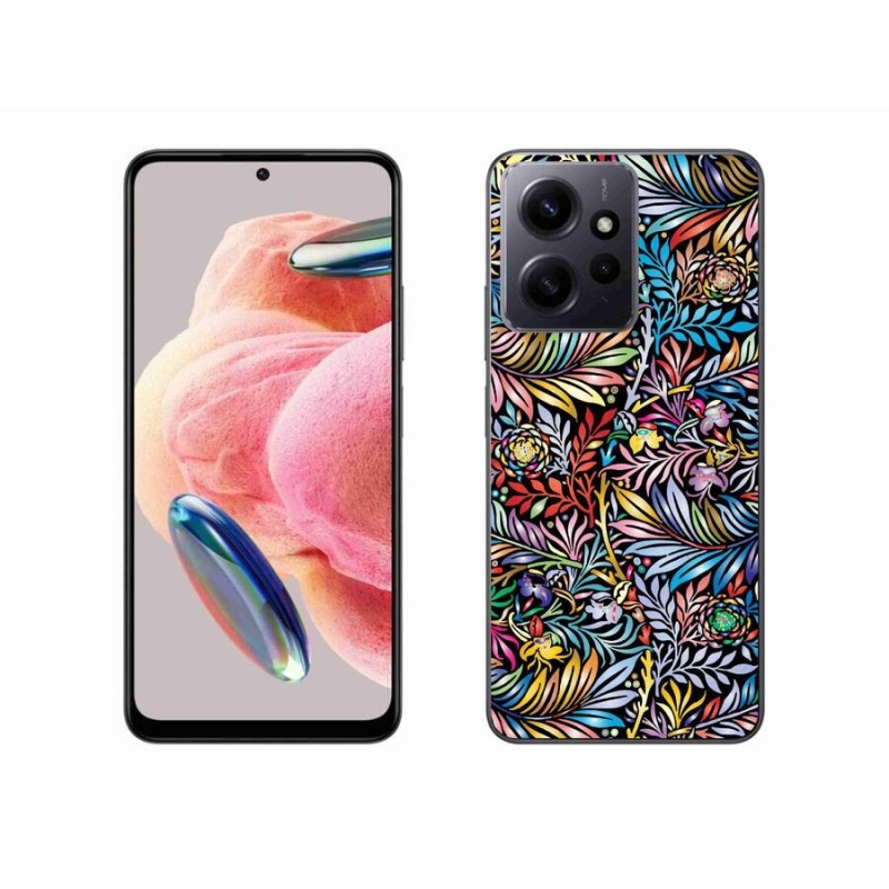 Gelový kryt mmCase na Xiaomi Redmi Note 12 4G - květiny 5