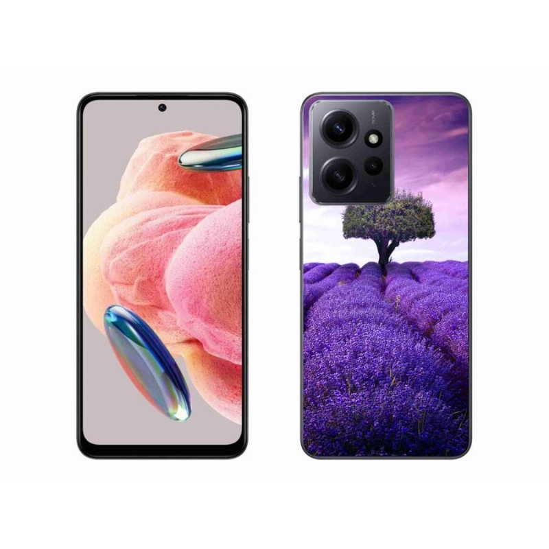 Gelový kryt mmCase na Xiaomi Redmi Note 12 4G - levandulová louka