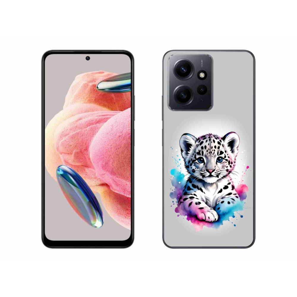 Gelový kryt mmCase na Xiaomi Redmi Note 12 4G - levhartí mládě