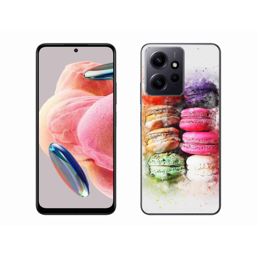 Gelový kryt mmCase na Xiaomi Redmi Note 12 4G - makrónky