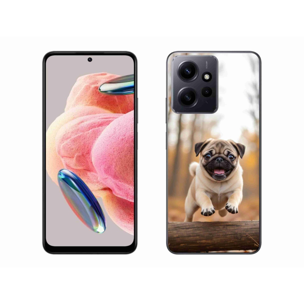 Gelový kryt mmCase na Xiaomi Redmi Note 12 4G - mops 2