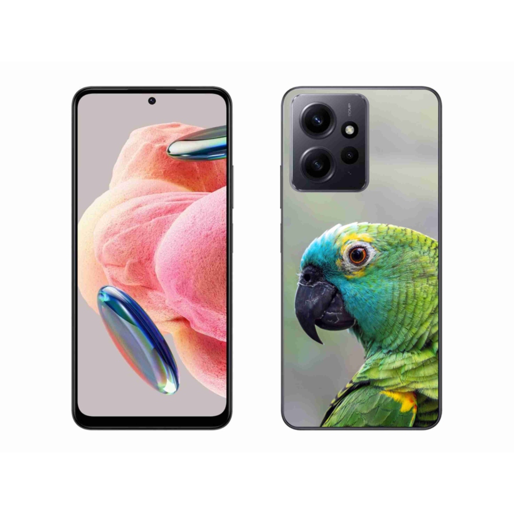 Gelový kryt mmCase na Xiaomi Redmi Note 12 4G - papoušek amazoňan