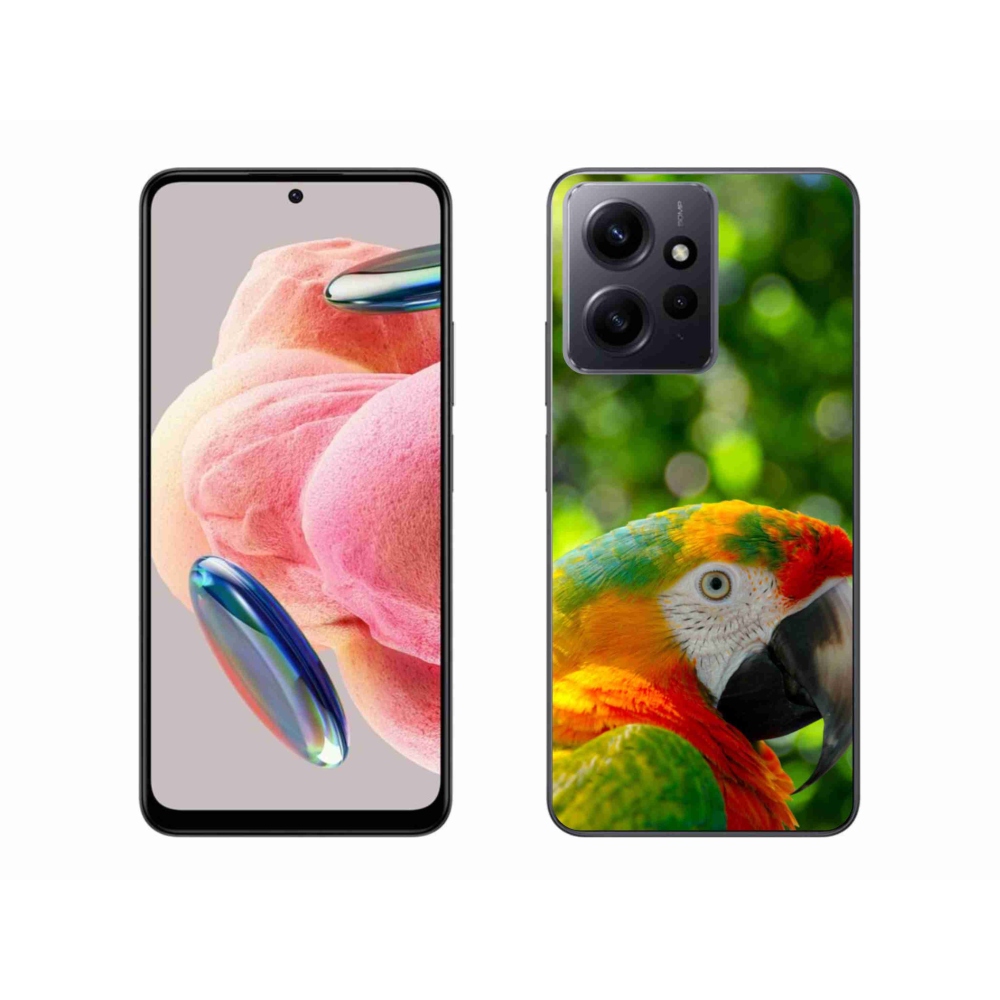 Gelový kryt mmCase na Xiaomi Redmi Note 12 4G - papoušek ara 3