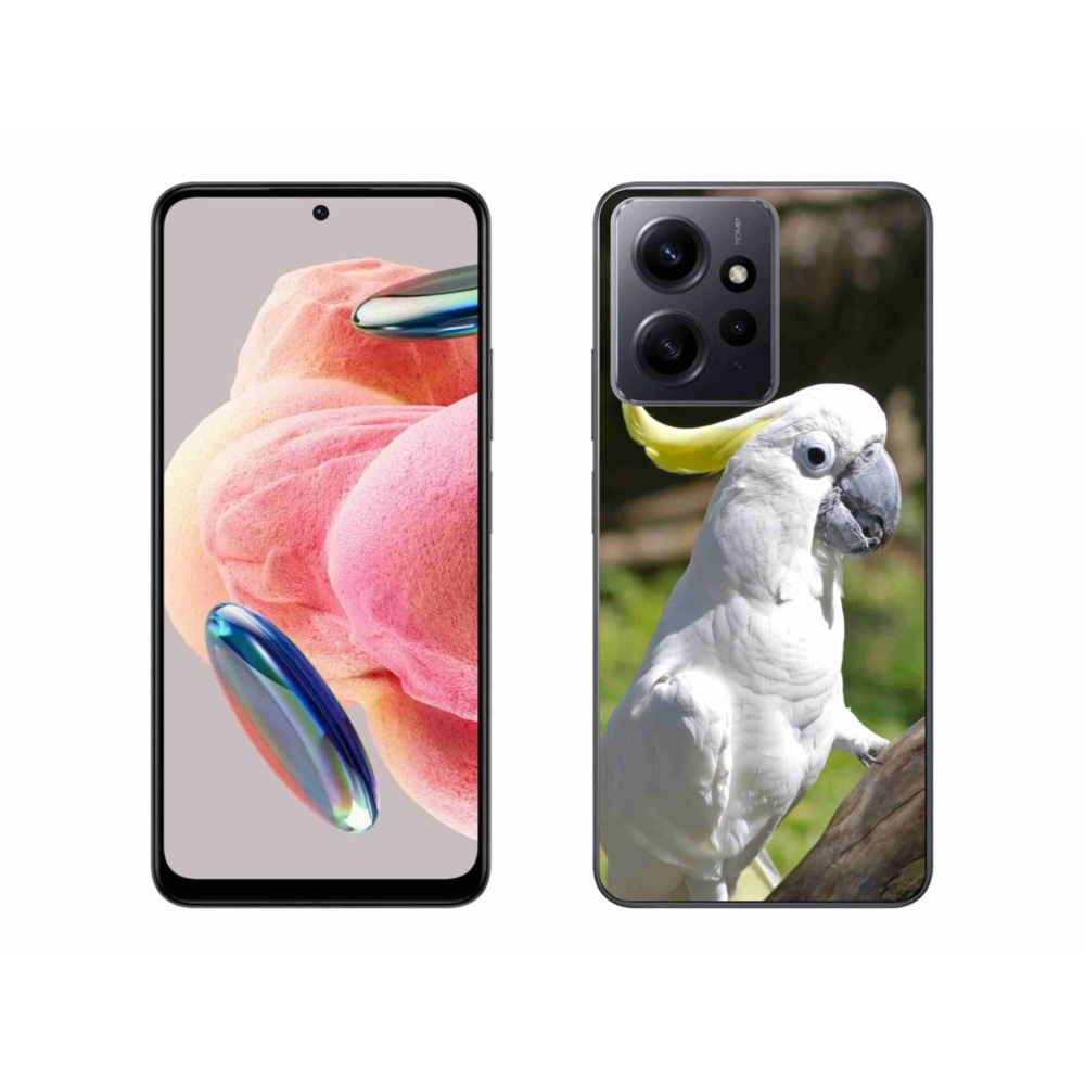 Gelový kryt mmCase na Xiaomi Redmi Note 12 4G - papoušek kakadu 2