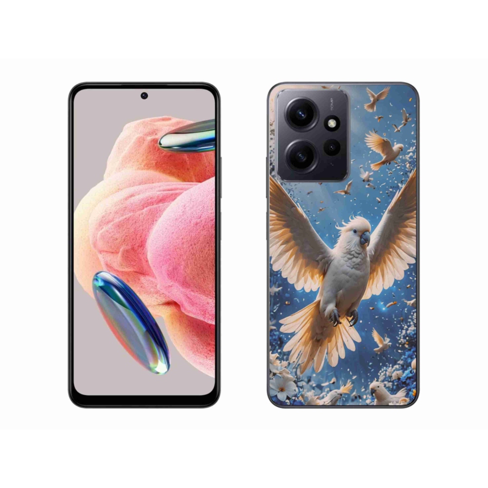 Gelový kryt mmCase na Xiaomi Redmi Note 12 4G - papoušek kakadu