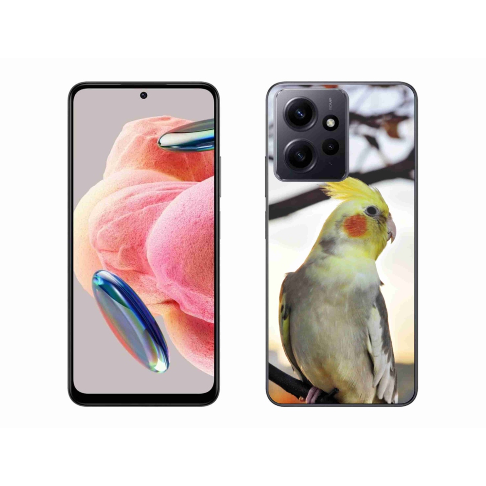 Gelový kryt mmCase na Xiaomi Redmi Note 12 4G - papoušek korela