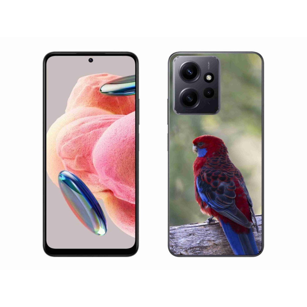 Gelový kryt mmCase na Xiaomi Redmi Note 12 4G - papoušek rosela