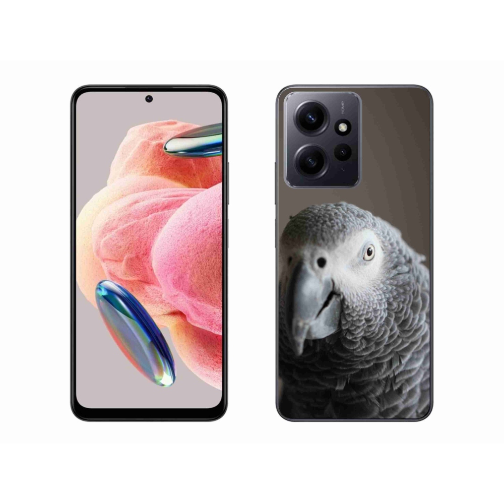 Gelový kryt mmCase na Xiaomi Redmi Note 12 4G - papoušek žako 2