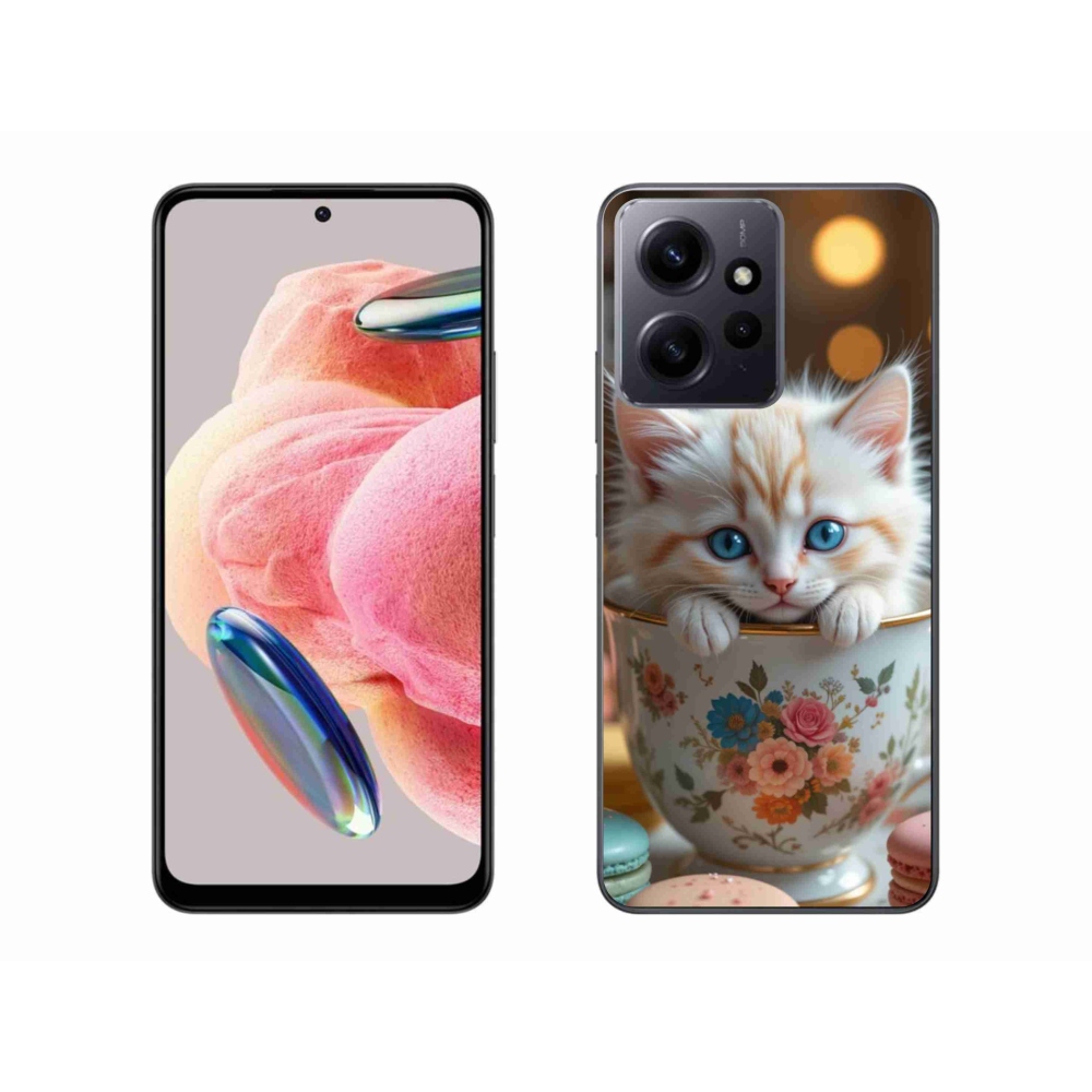 Gelový kryt mmCase na Xiaomi Redmi Note 12 4G - roztomilé kotě 6