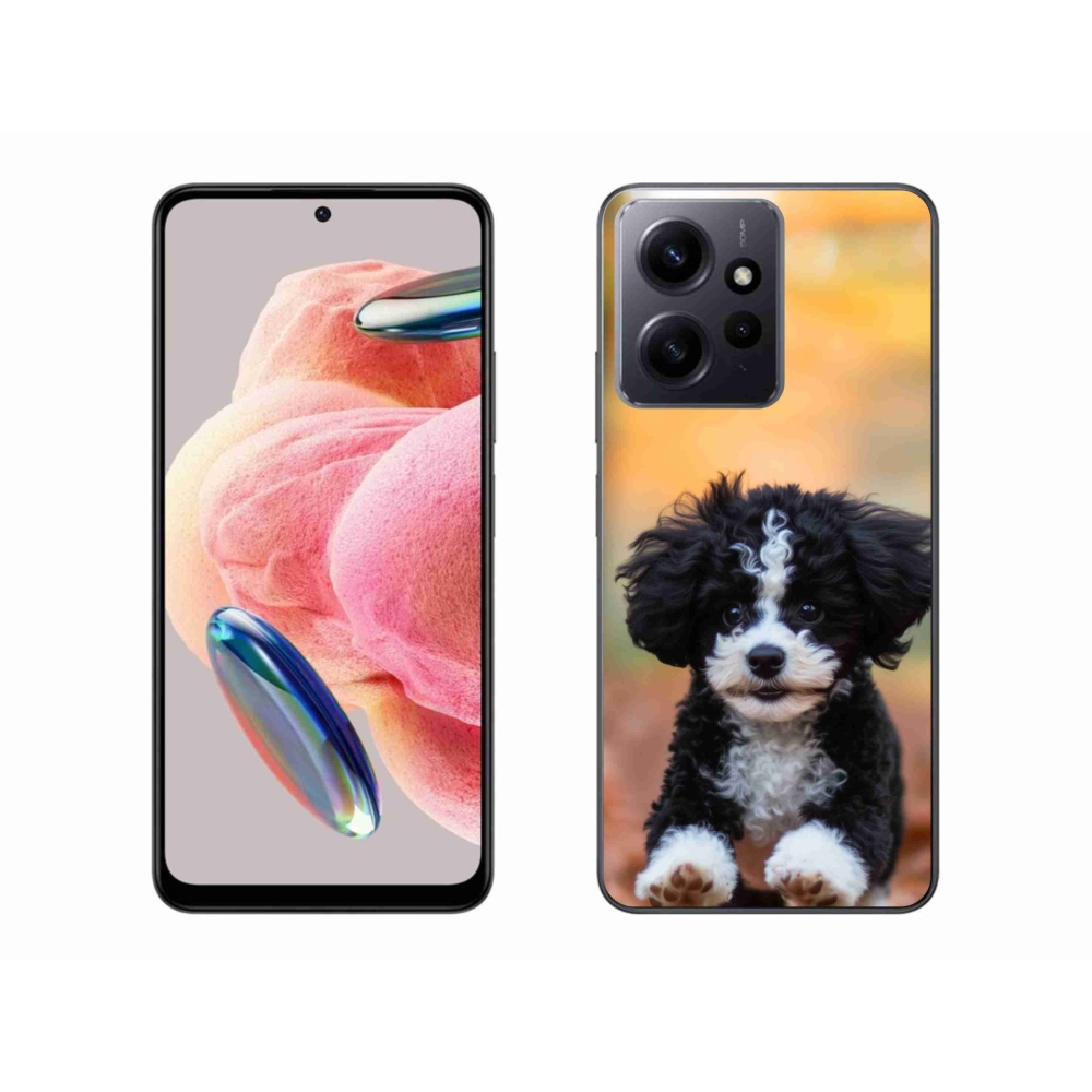 Gelový kryt mmCase na Xiaomi Redmi Note 12 4G - roztomilé štěně 2