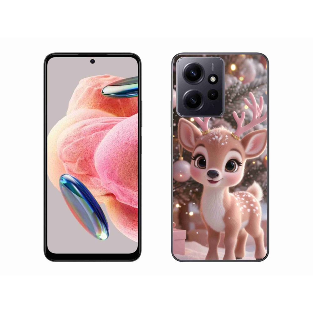 Gelový kryt mmCase na Xiaomi Redmi Note 12 4G - roztomilý sob