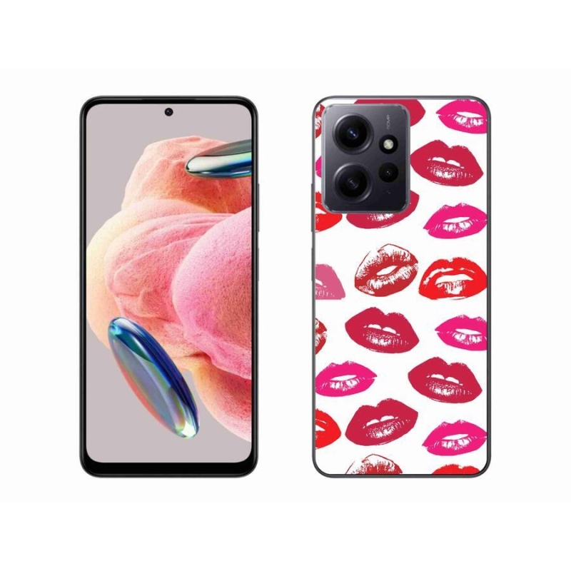 Gelový kryt mmCase na Xiaomi Redmi Note 12 4G - rty