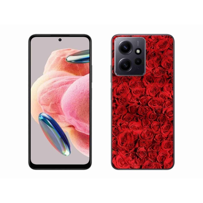 Gelový kryt mmCase na Xiaomi Redmi Note 12 4G - růže