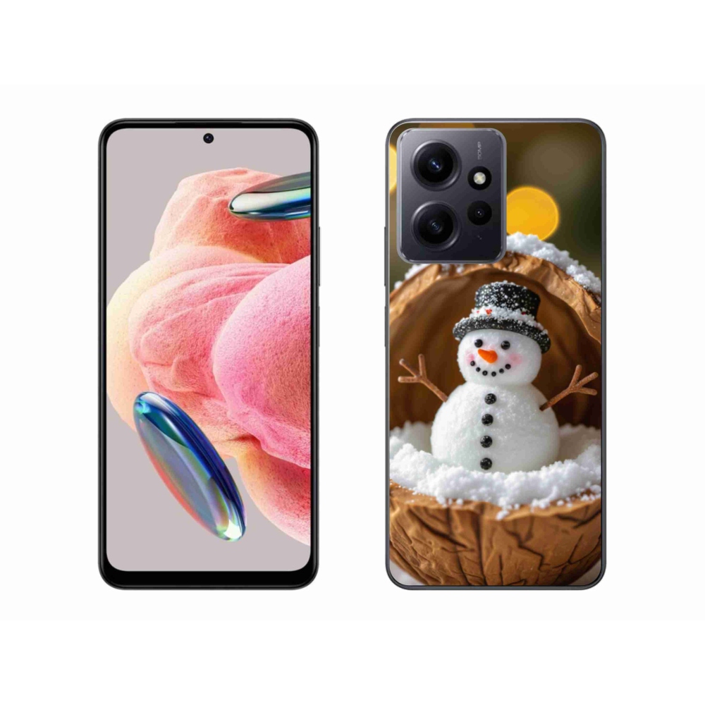 Gelový kryt mmCase na Xiaomi Redmi Note 12 4G - sněhulák 4