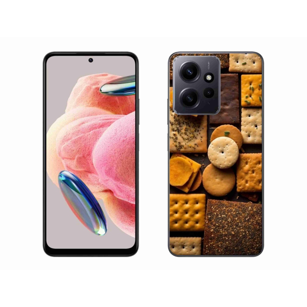 Gelový kryt mmCase na Xiaomi Redmi Note 12 4G - sušenky