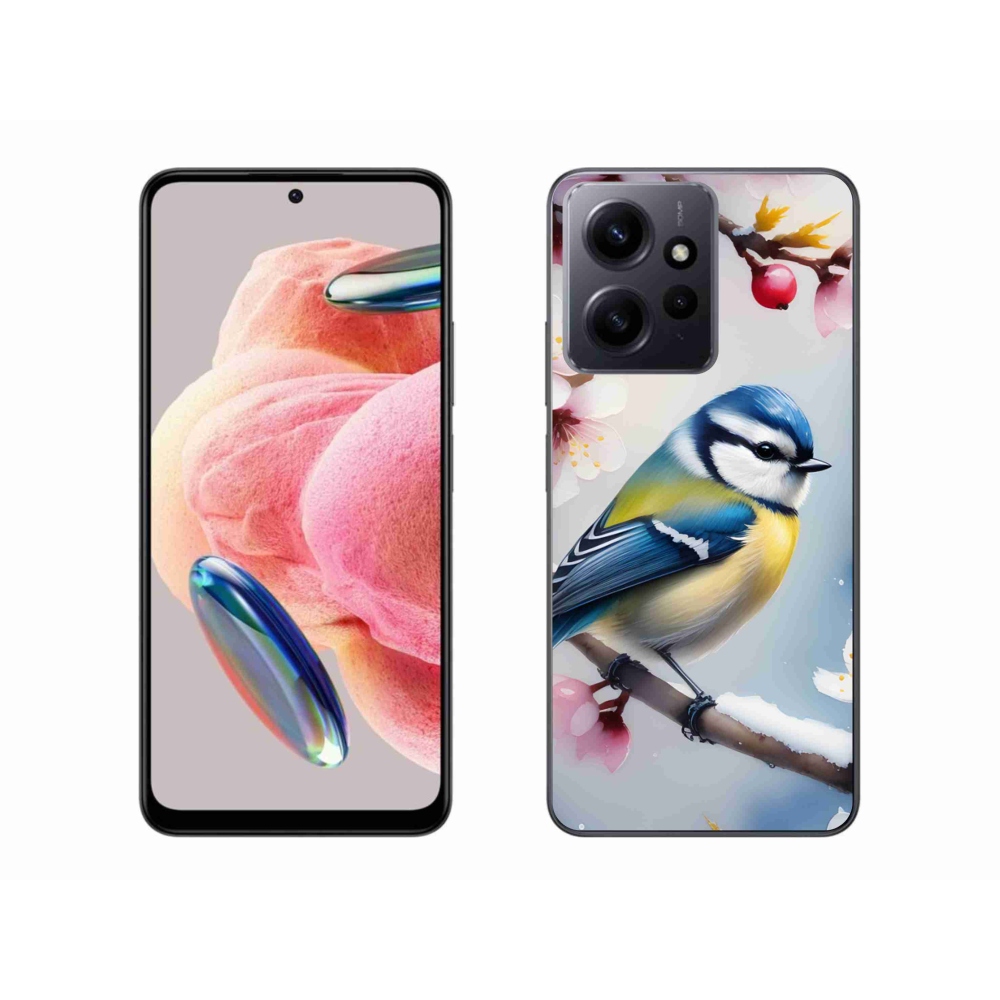 Gelový kryt mmCase na Xiaomi Redmi Note 12 4G - sýkorka