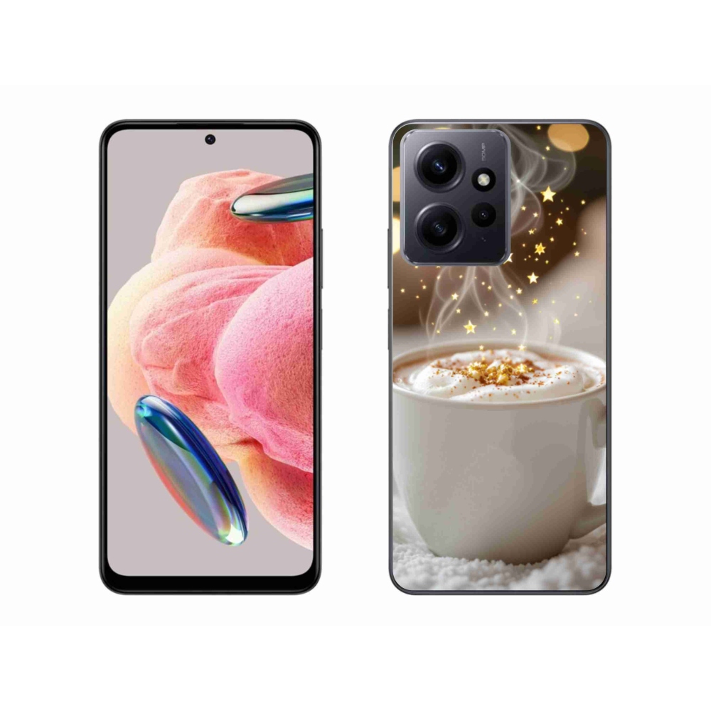Gelový kryt mmCase na Xiaomi Redmi Note 12 4G - vánoční horký nápoj