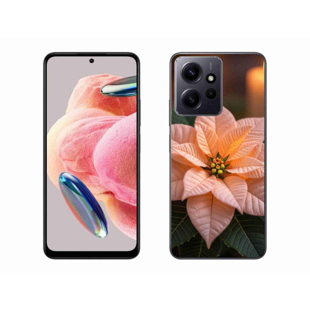 Gelový kryt mmCase na Xiaomi Redmi Note 12 4G - vánoční hvězda