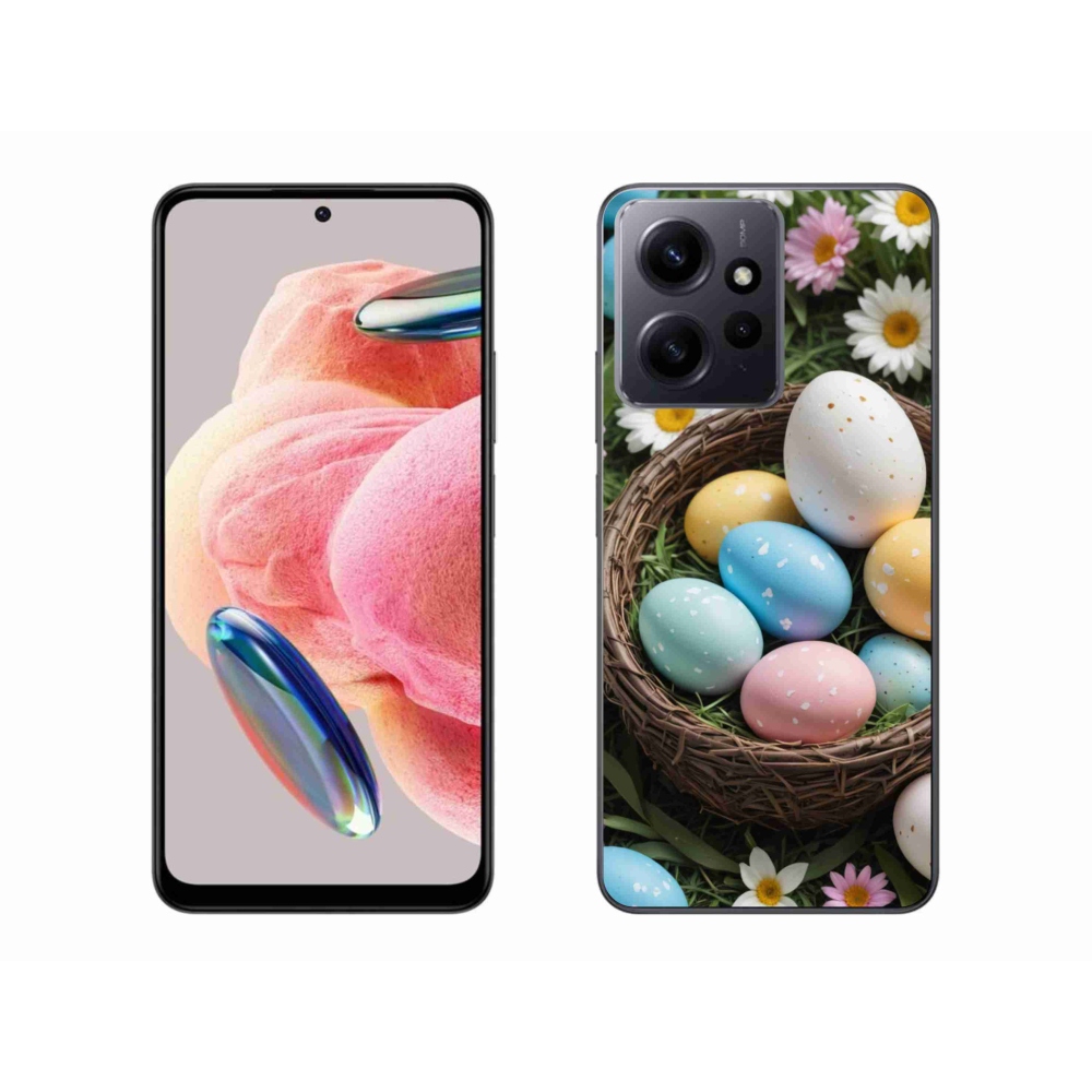 Gelový kryt mmCase na Xiaomi Redmi Note 12 4G - velikonoční vajíčka 2