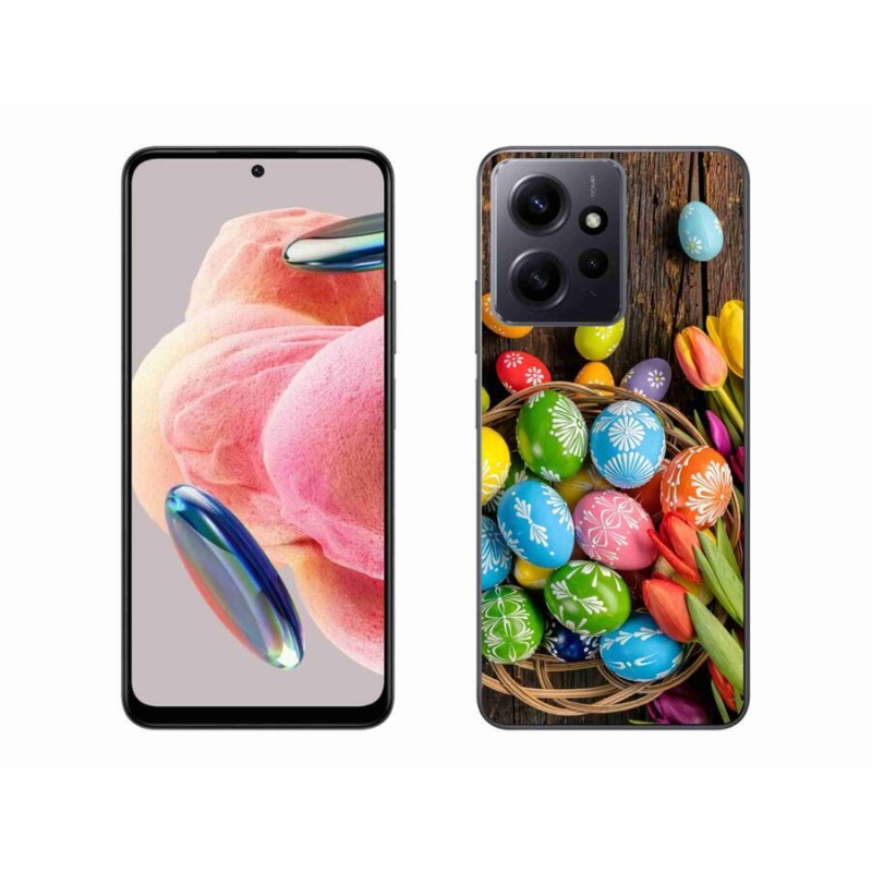 Gelový kryt mmCase na Xiaomi Redmi Note 12 4G - velikonoční vajíčka