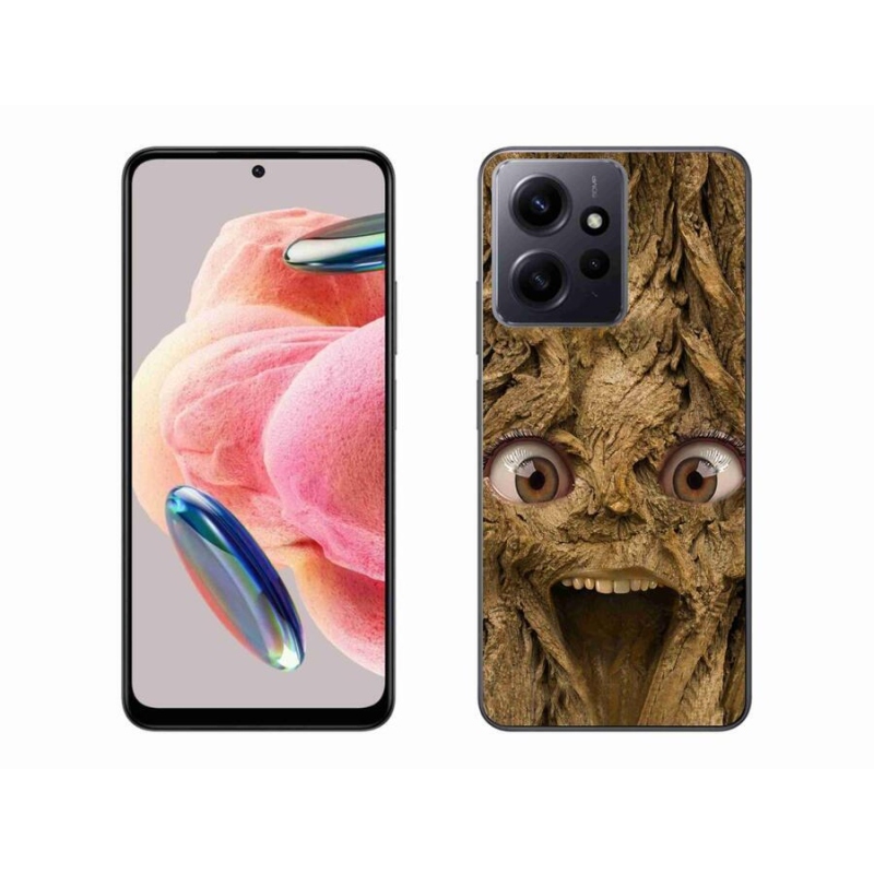 Gelový kryt mmCase na Xiaomi Redmi Note 12 4G - veselý strom s očima