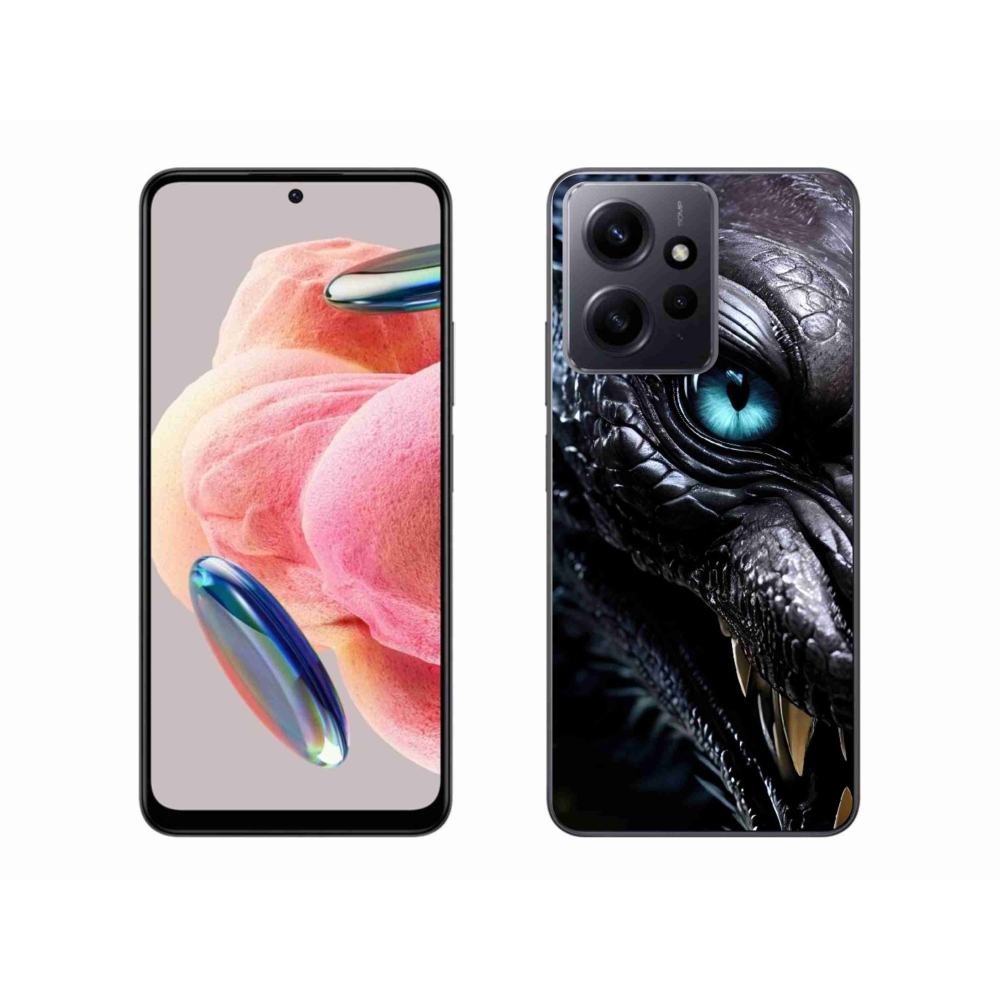 Gelový kryt mmCase na Xiaomi Redmi Note 12 - dračí pohled