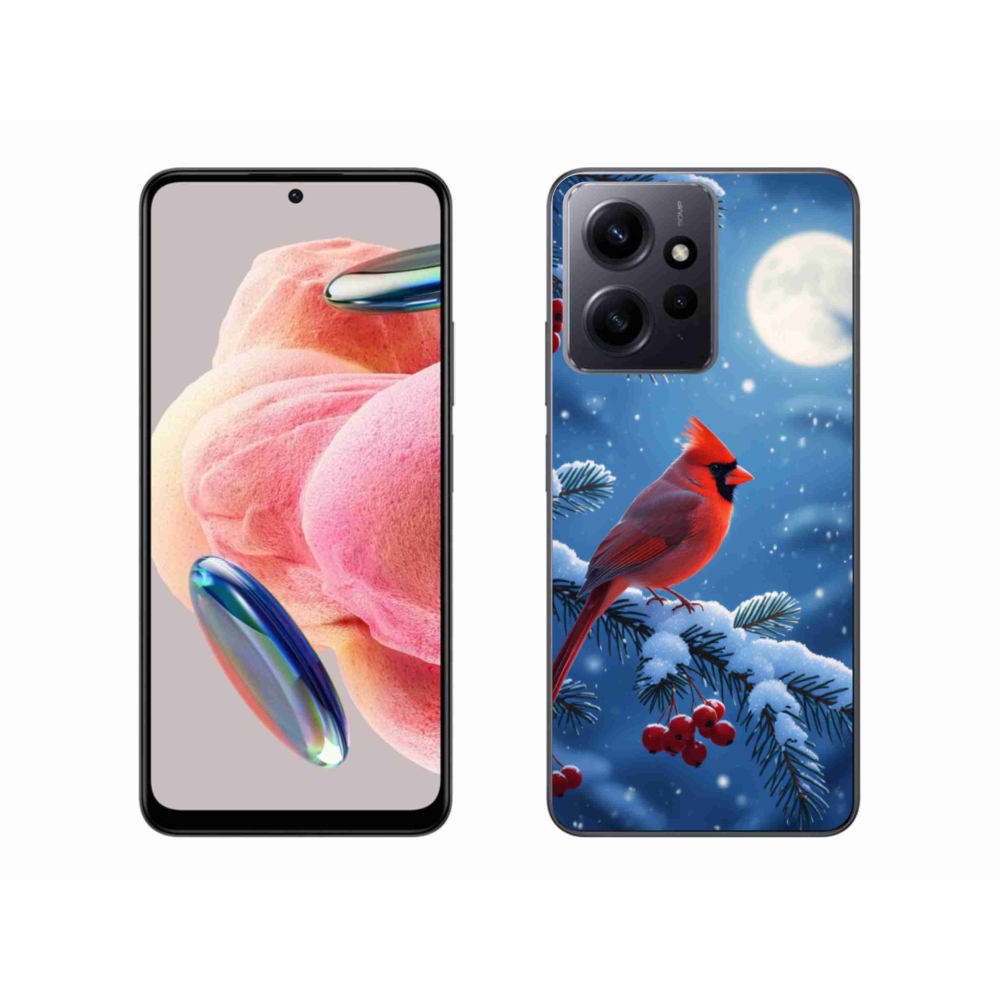 Gelový kryt mmCase na Xiaomi Redmi Note 12 - kardinál červený