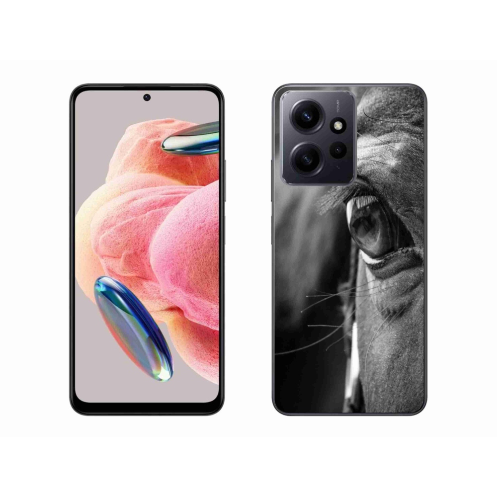 Gelový kryt mmCase na Xiaomi Redmi Note 12 - koňský pohled