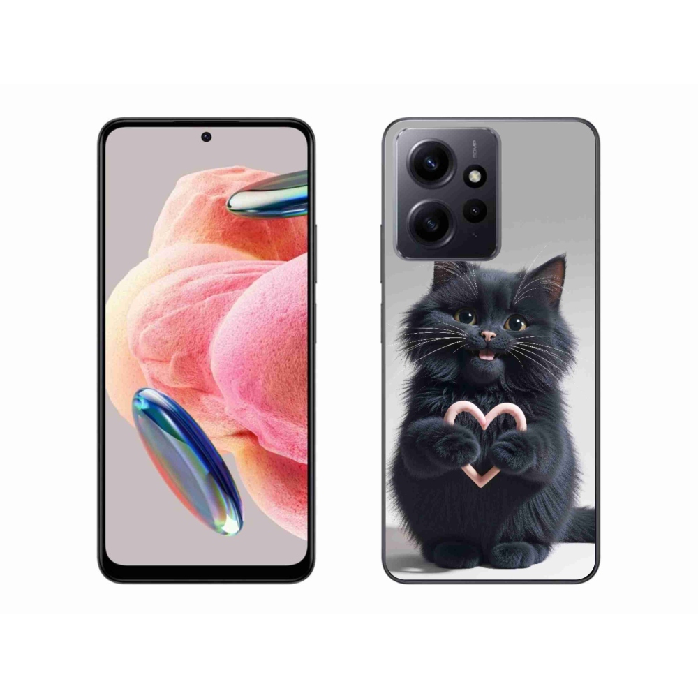 Gelový kryt mmCase na Xiaomi Redmi Note 12 - kočičí láska 3
