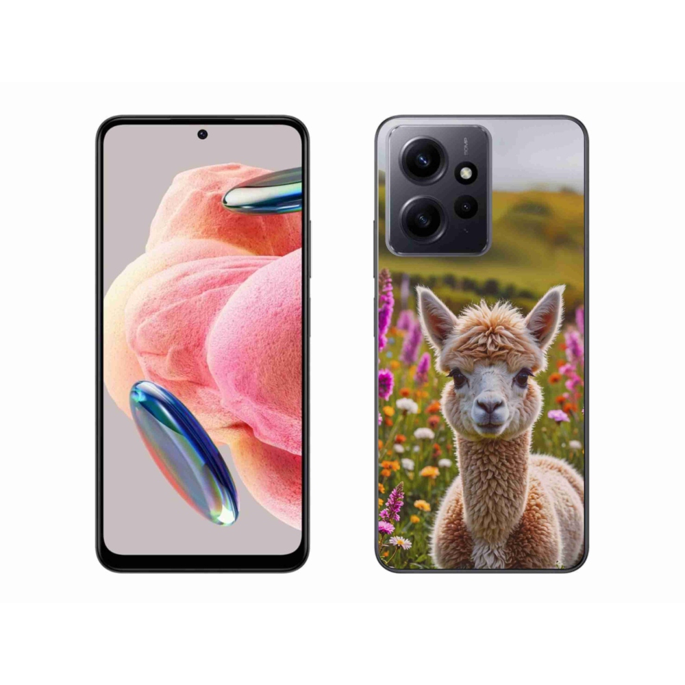 Gelový kryt mmCase na Xiaomi Redmi Note 12 - lama na louce