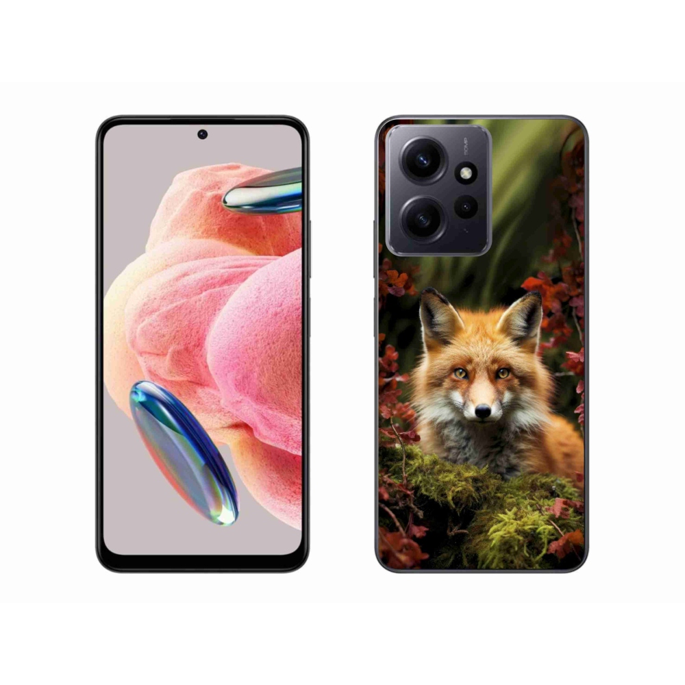 Gelový kryt mmCase na Xiaomi Redmi Note 12 - liška v lese