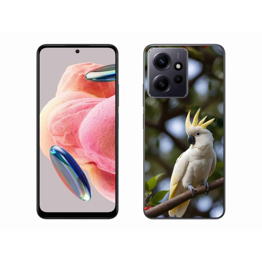 Gelový kryt mmCase na Xiaomi Redmi Note 12 - papoušek kakadu 3