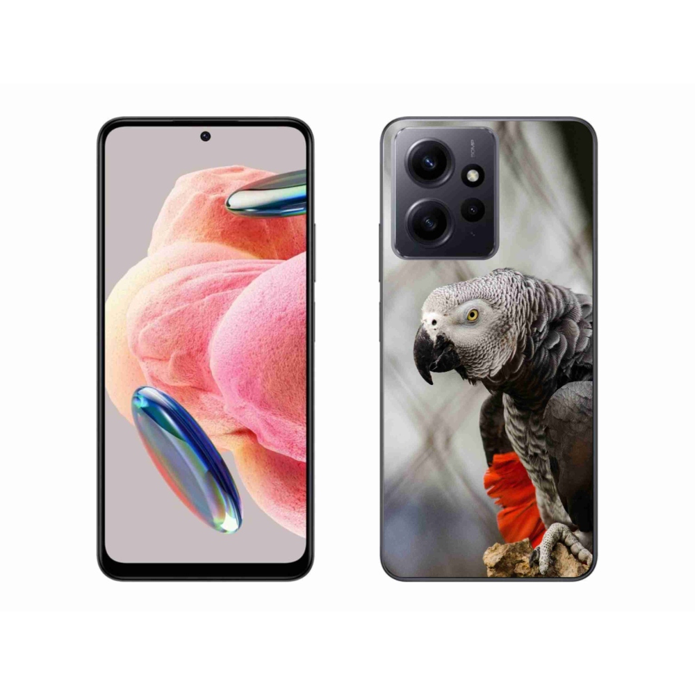 Gelový kryt mmCase na Xiaomi Redmi Note 12 - papoušek žako 3