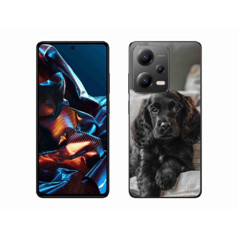 Gelový kryt mmCase na Xiaomi Redmi Note 12 Pro 5G - anglický kokršpaněl