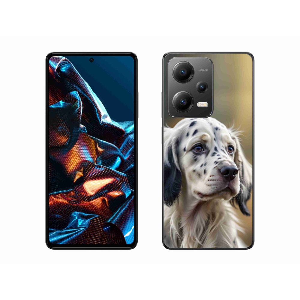 Gelový kryt mmCase na Xiaomi Redmi Note 12 Pro 5G - anglický setr
