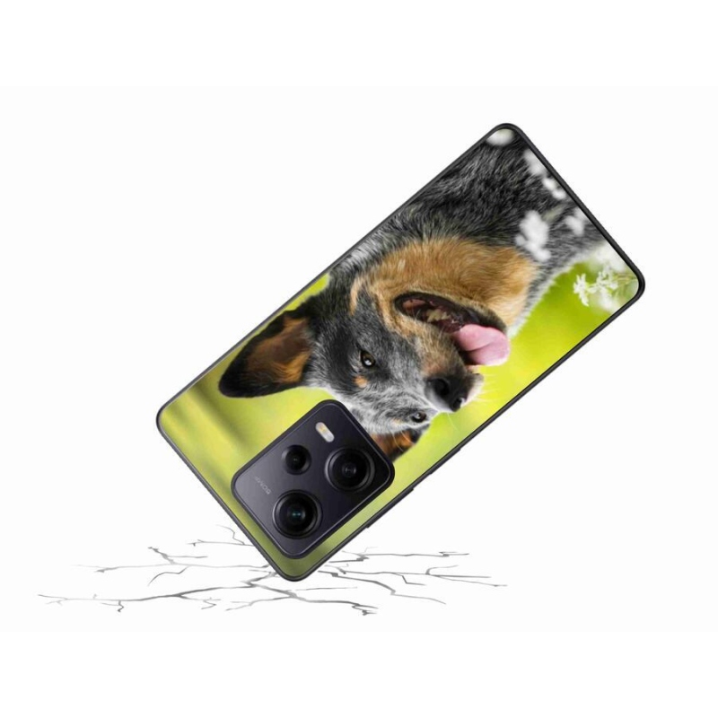 Gelový kryt mmCase na Xiaomi Redmi Note 12 Pro+ 5G - australský honácký pes