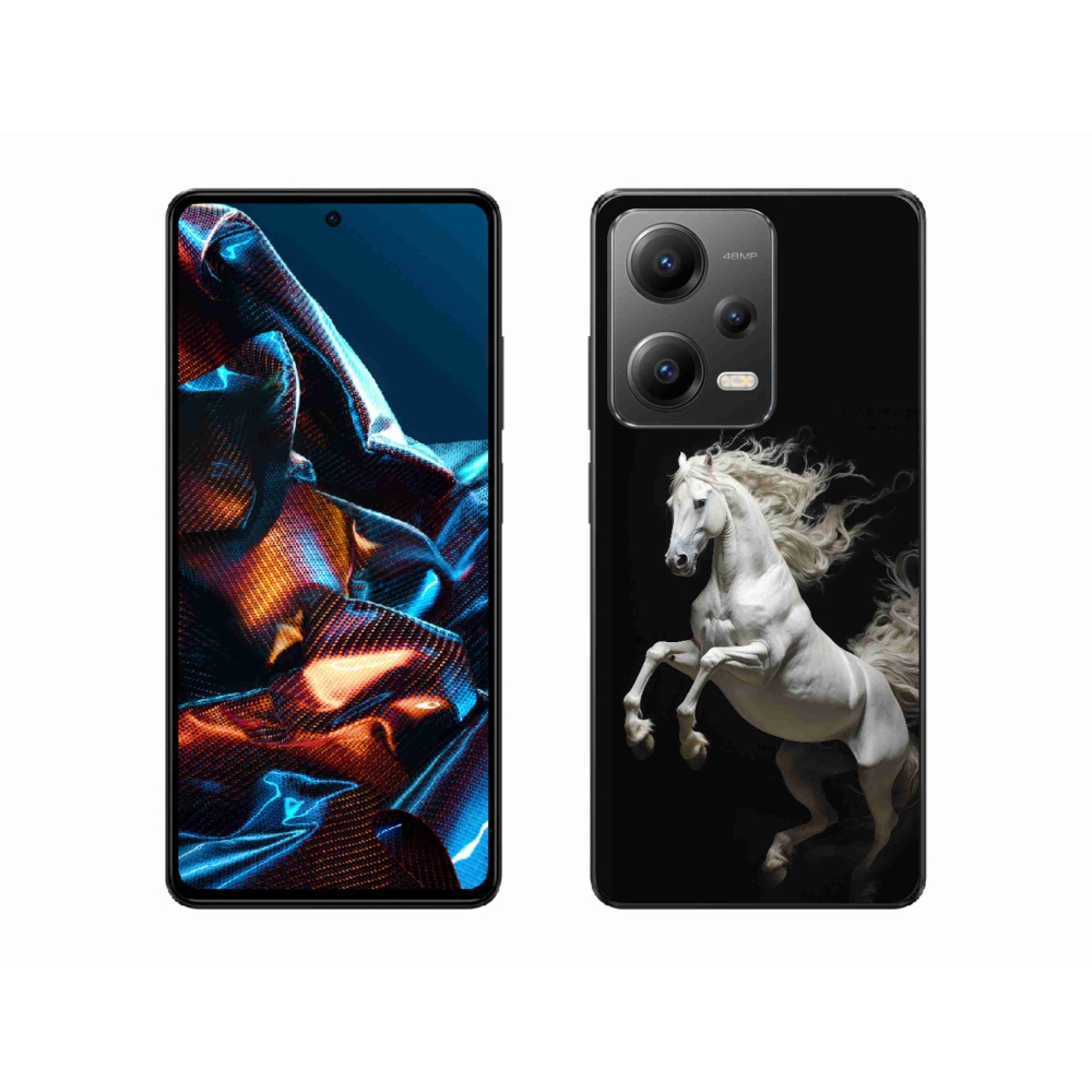 Gelový kryt mmCase na Xiaomi Redmi Note 12 Pro 5G - bílý kůň 4