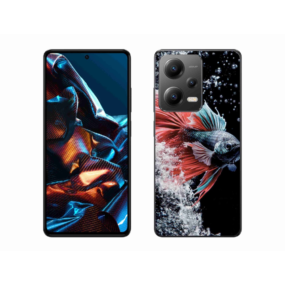 Gelový kryt mmCase na Xiaomi Redmi Note 12 Pro 5G - bojovnice pestrá